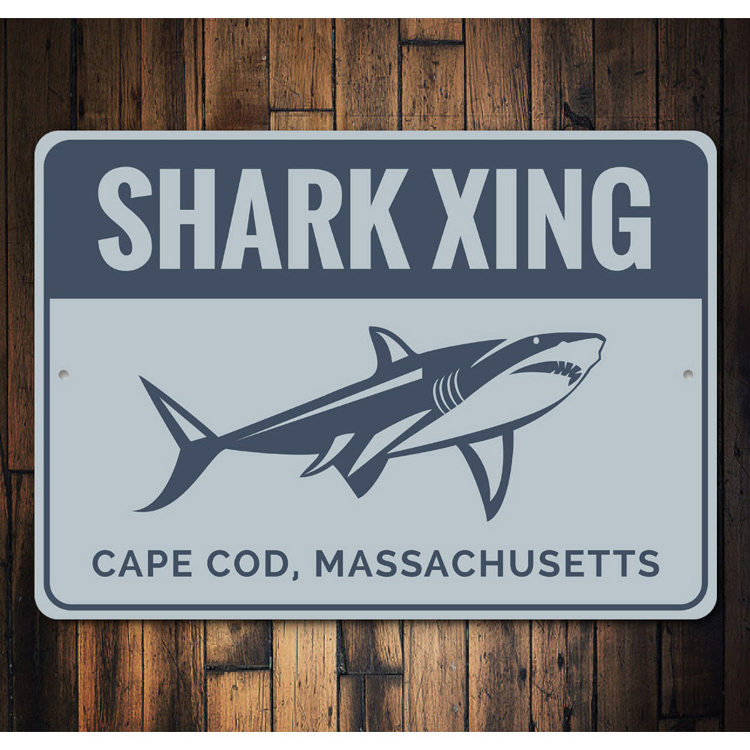 Cape Cod Shark Sign