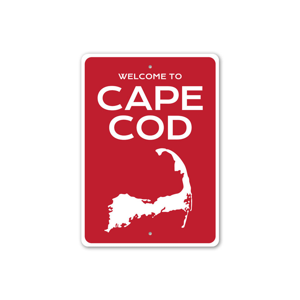 Cape Cod Welcome Sign