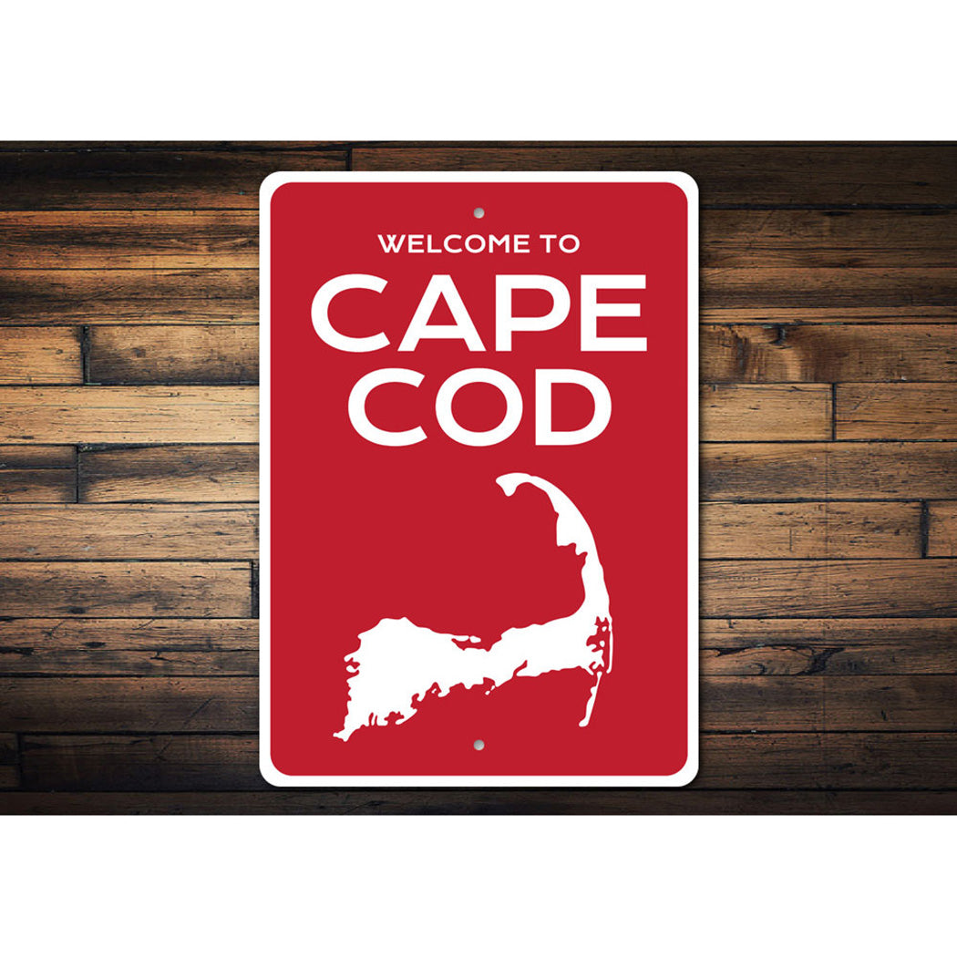 Cape Cod Welcome Sign