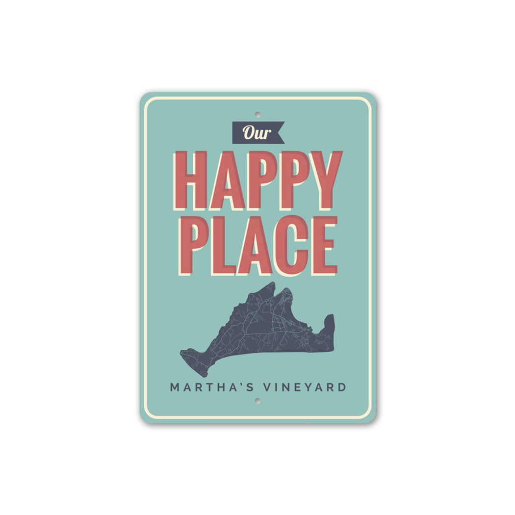 Marthas Vineyard Beach House Sign