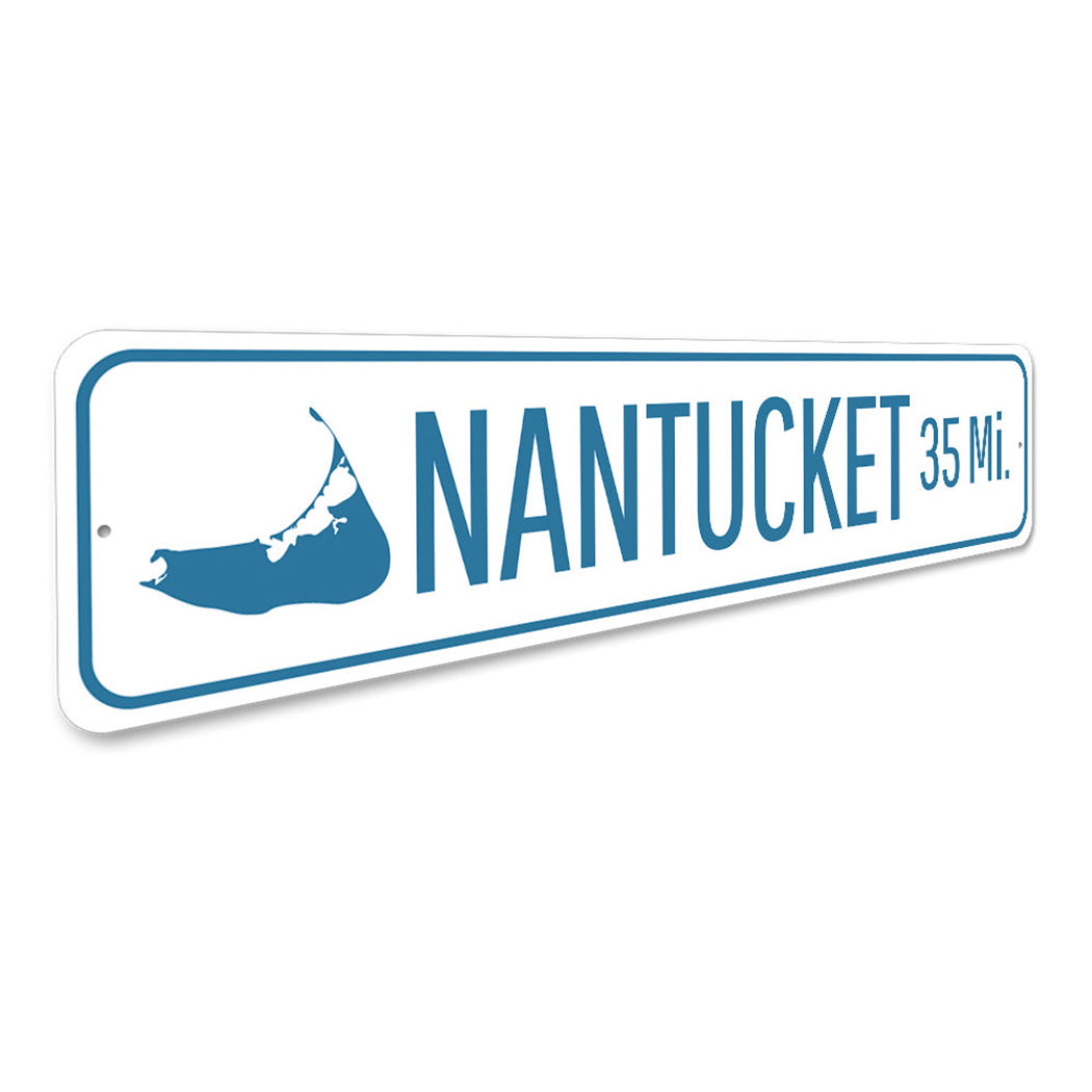 Nantucket Mileage Sign
