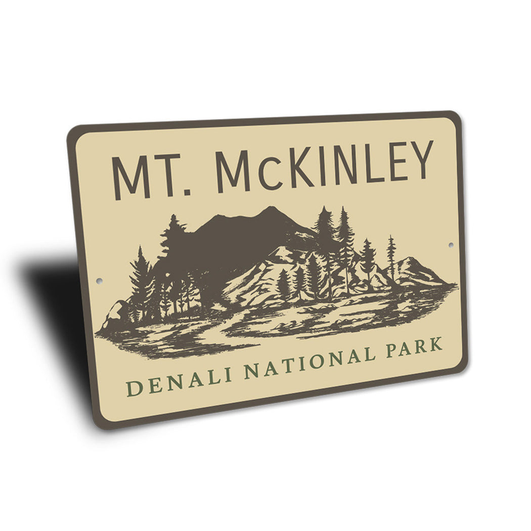 Mount McKinley Sign
