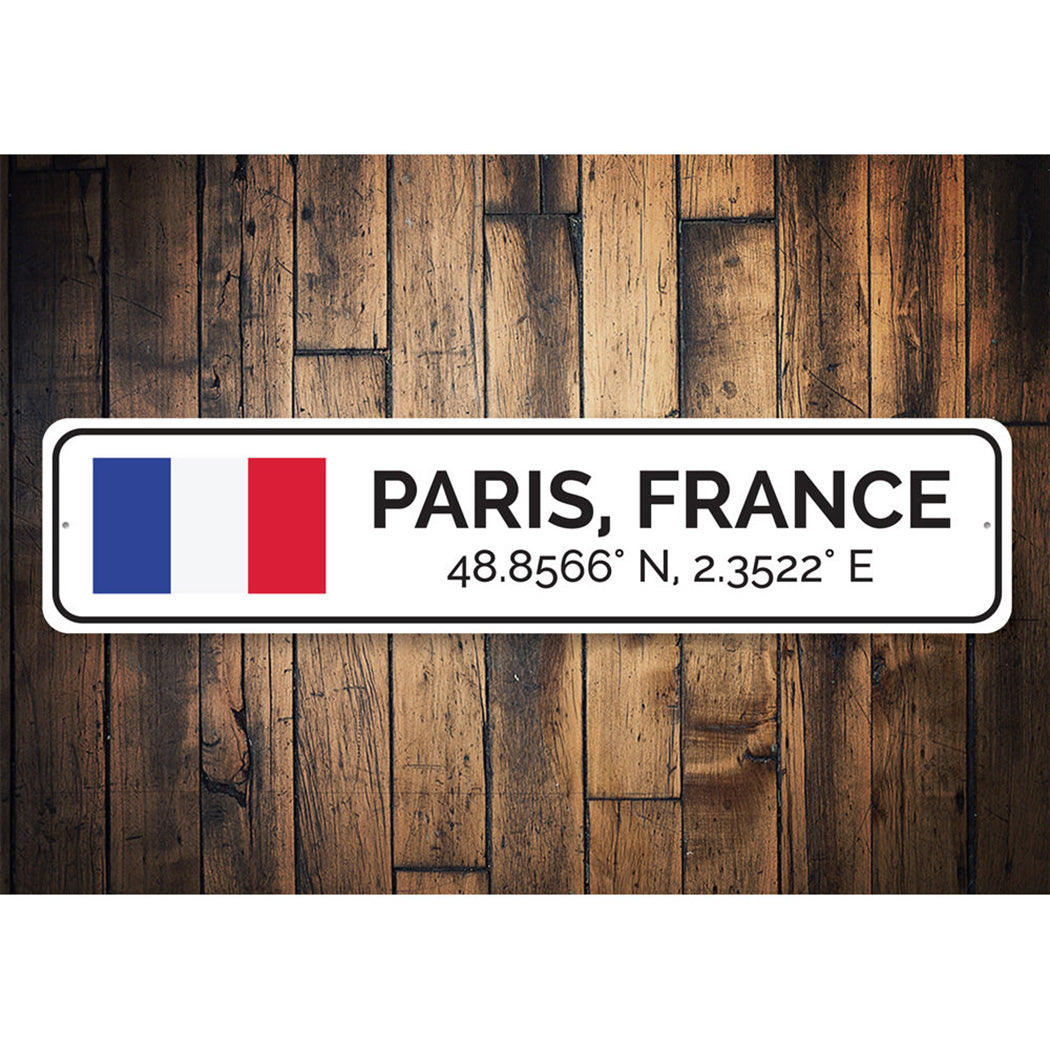 Paris France Sign