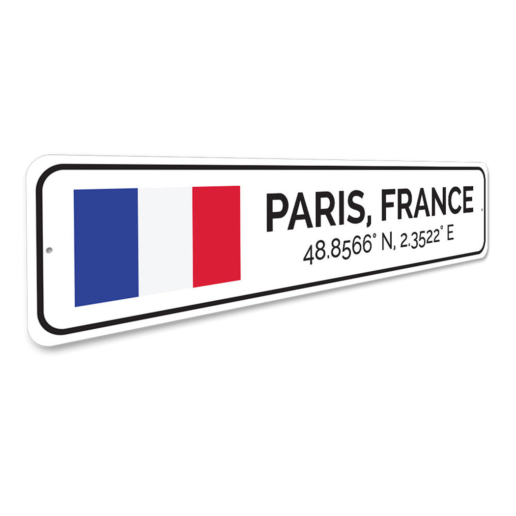 Paris France Sign