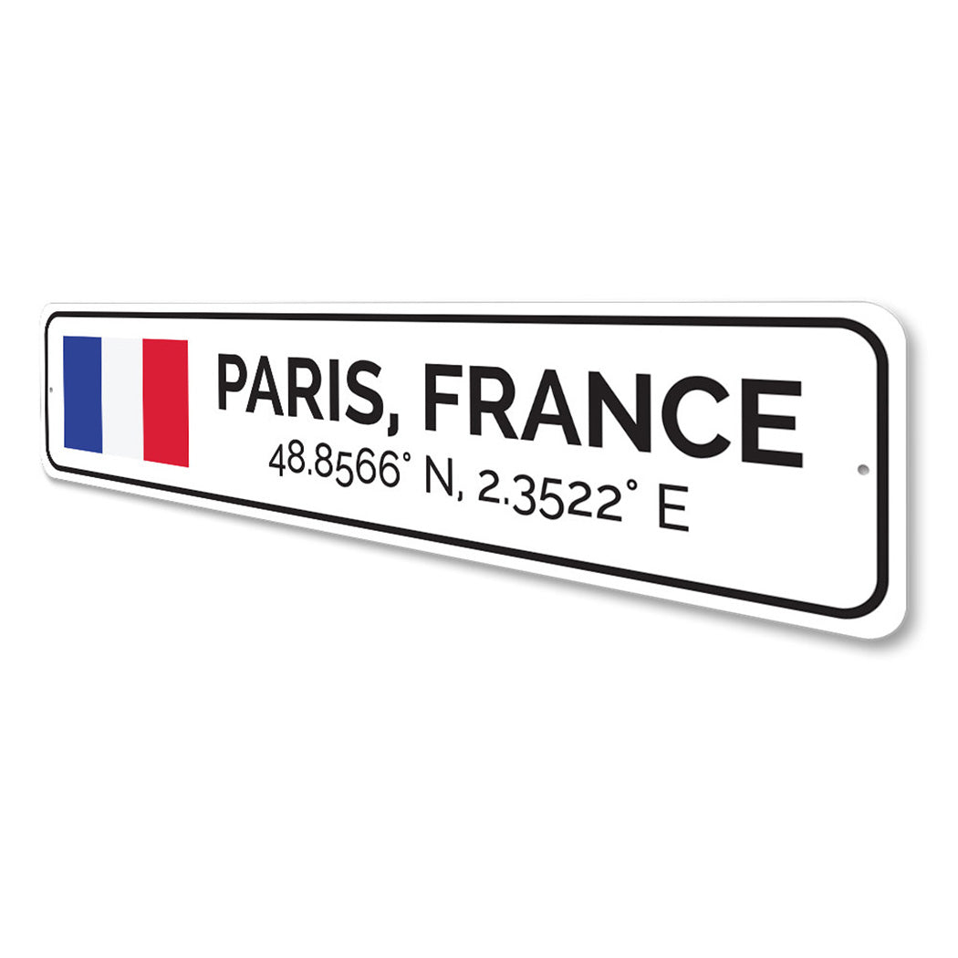 Paris France Sign