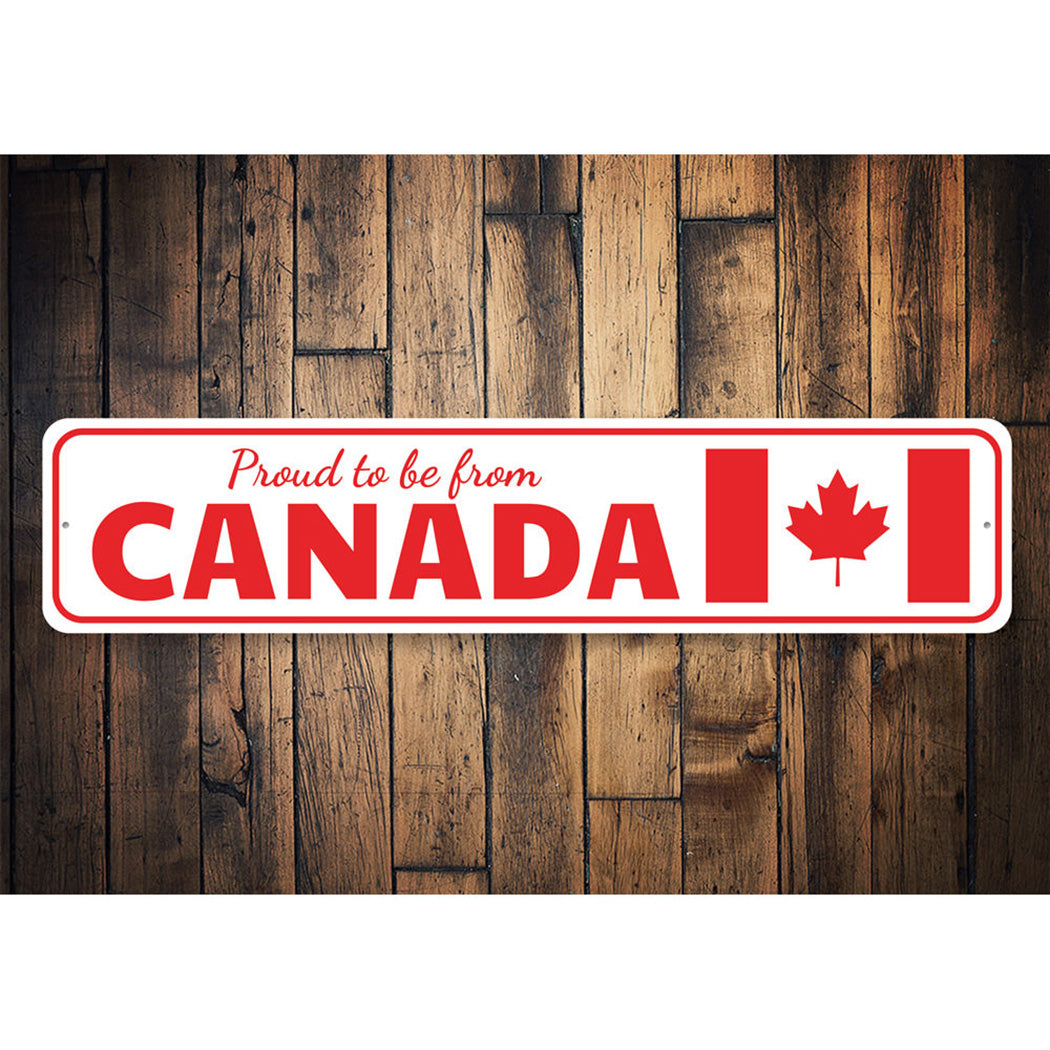 Proud Canadian Sign