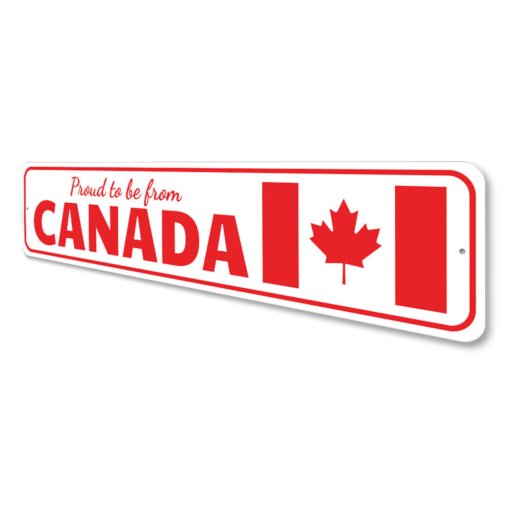 Proud Canadian Sign