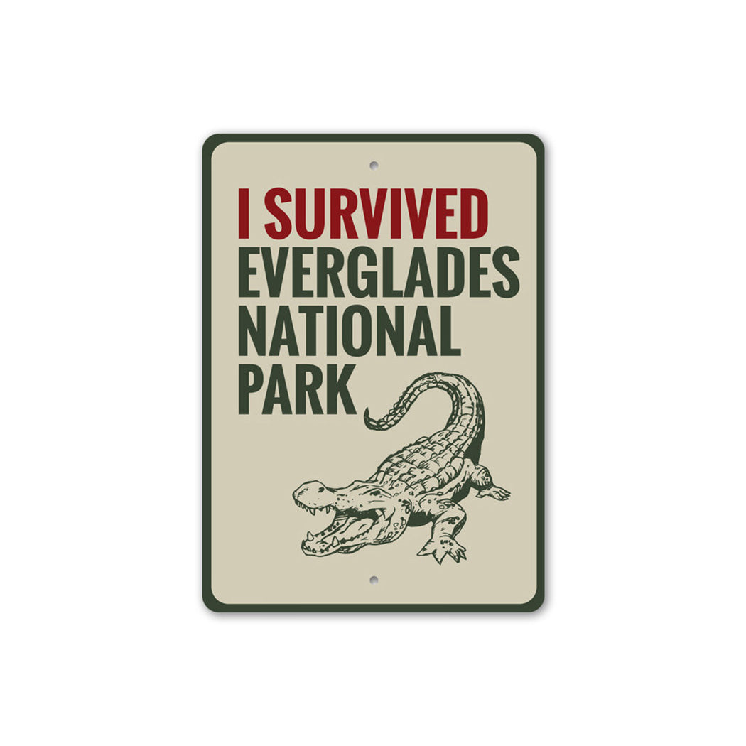 Everglades National Park Sign