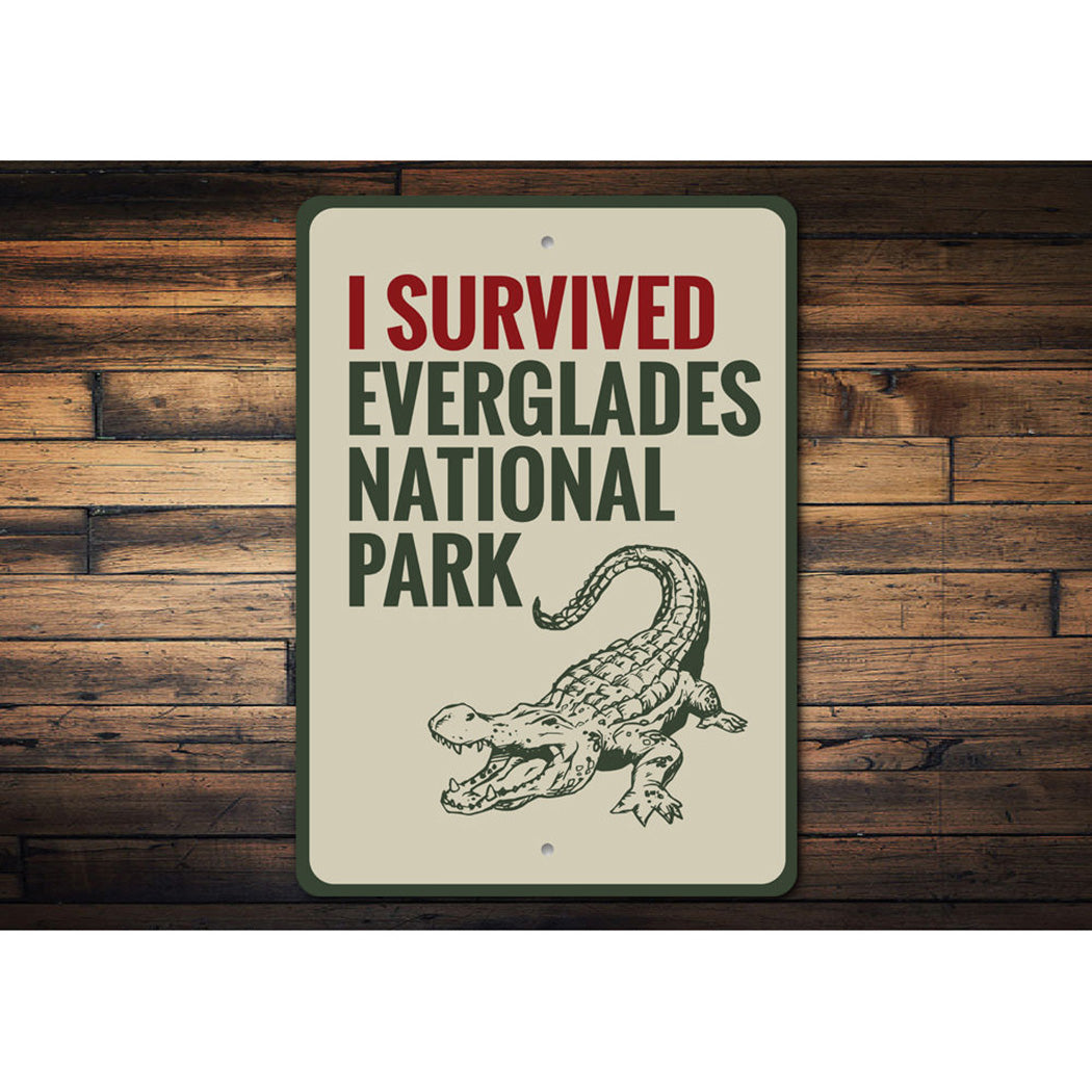 Everglades National Park Sign