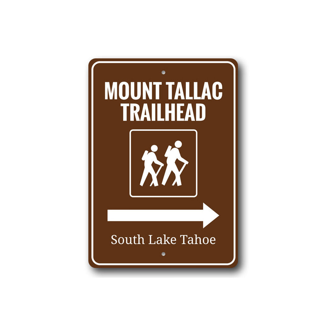 Mount Tallac Sign