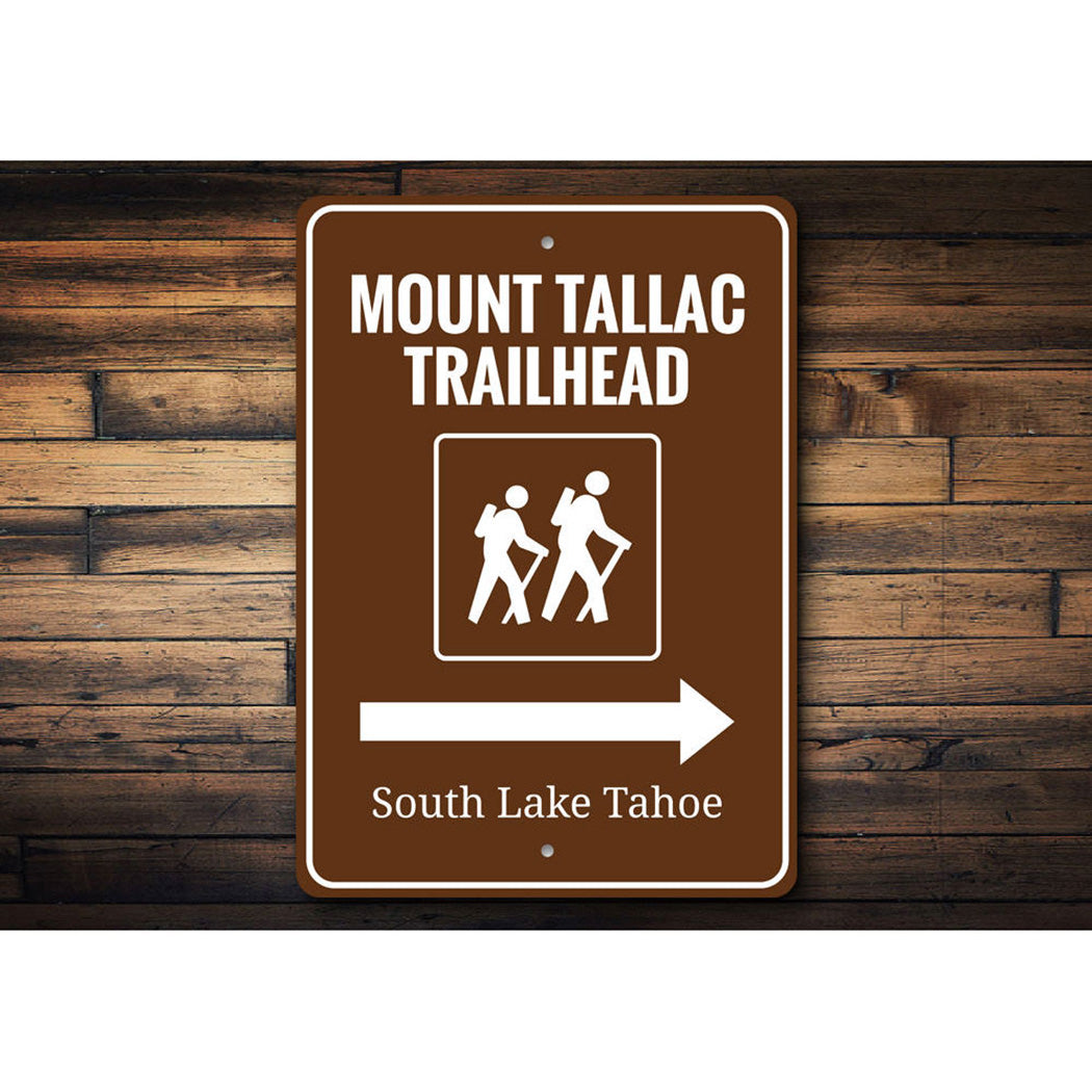 Mount Tallac Sign
