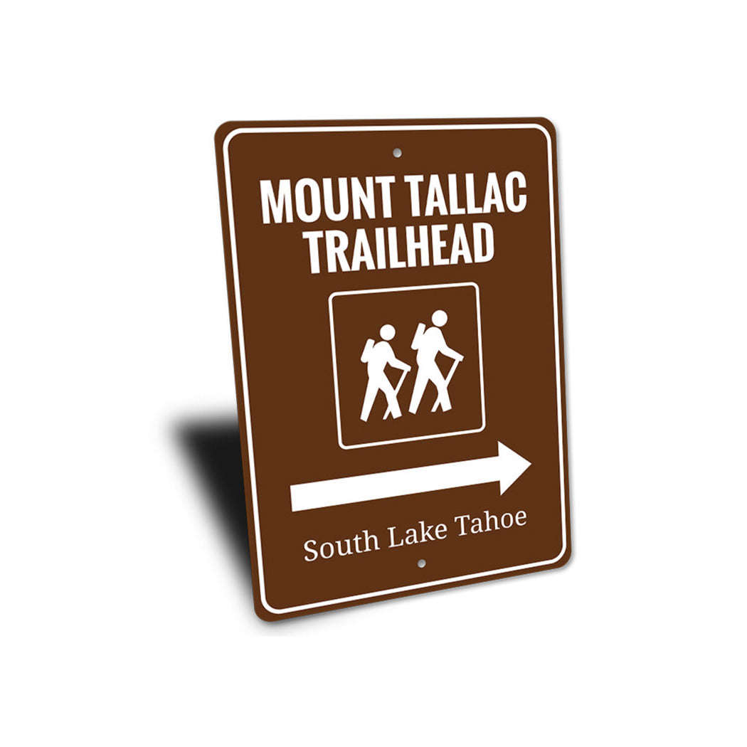 Mount Tallac Sign