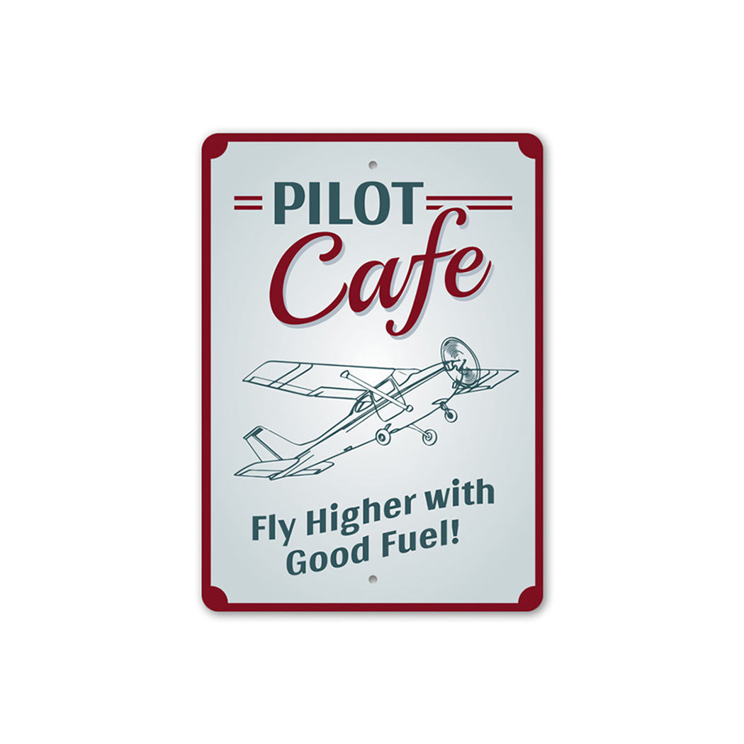 Pilot Cafe Sign