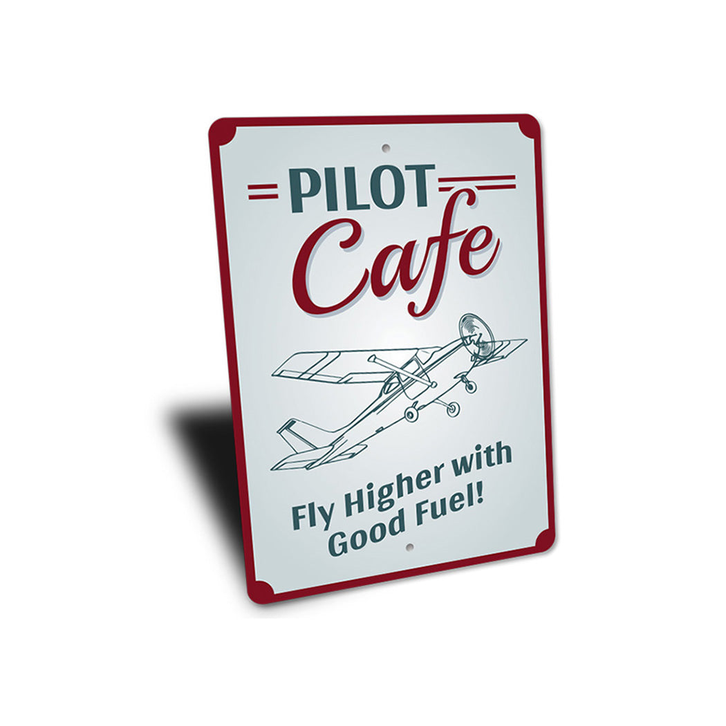 Pilot Cafe Sign