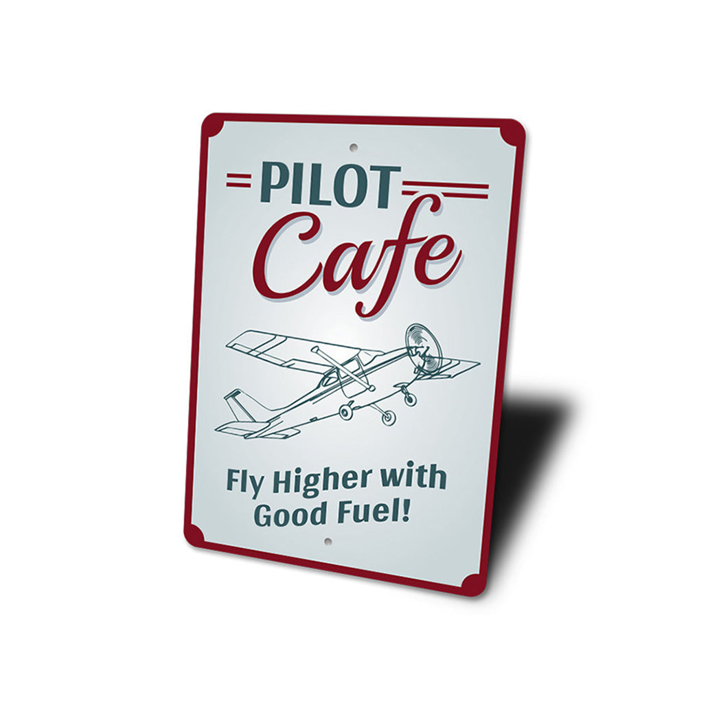 Pilot Cafe Sign