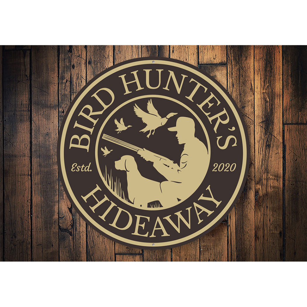 Bird Hunter Sign