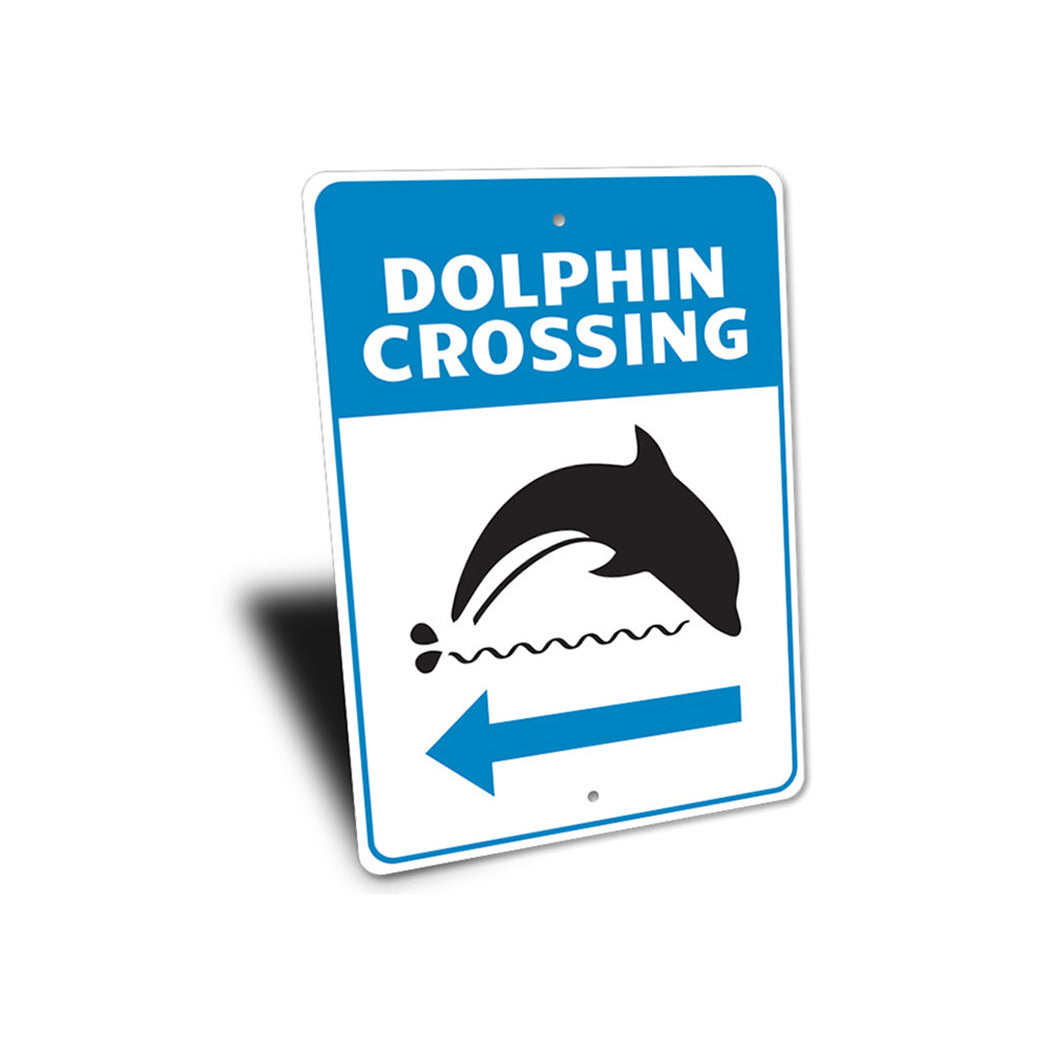 Dolphin Crossing Sign