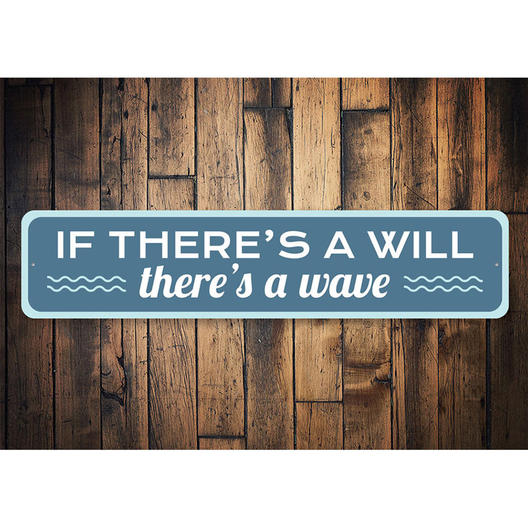 There's a Wave Sign