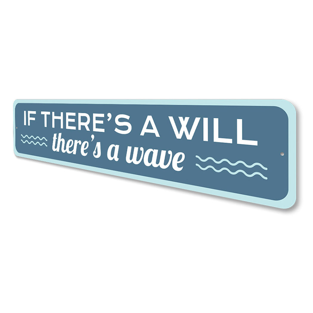 There's a Wave Sign