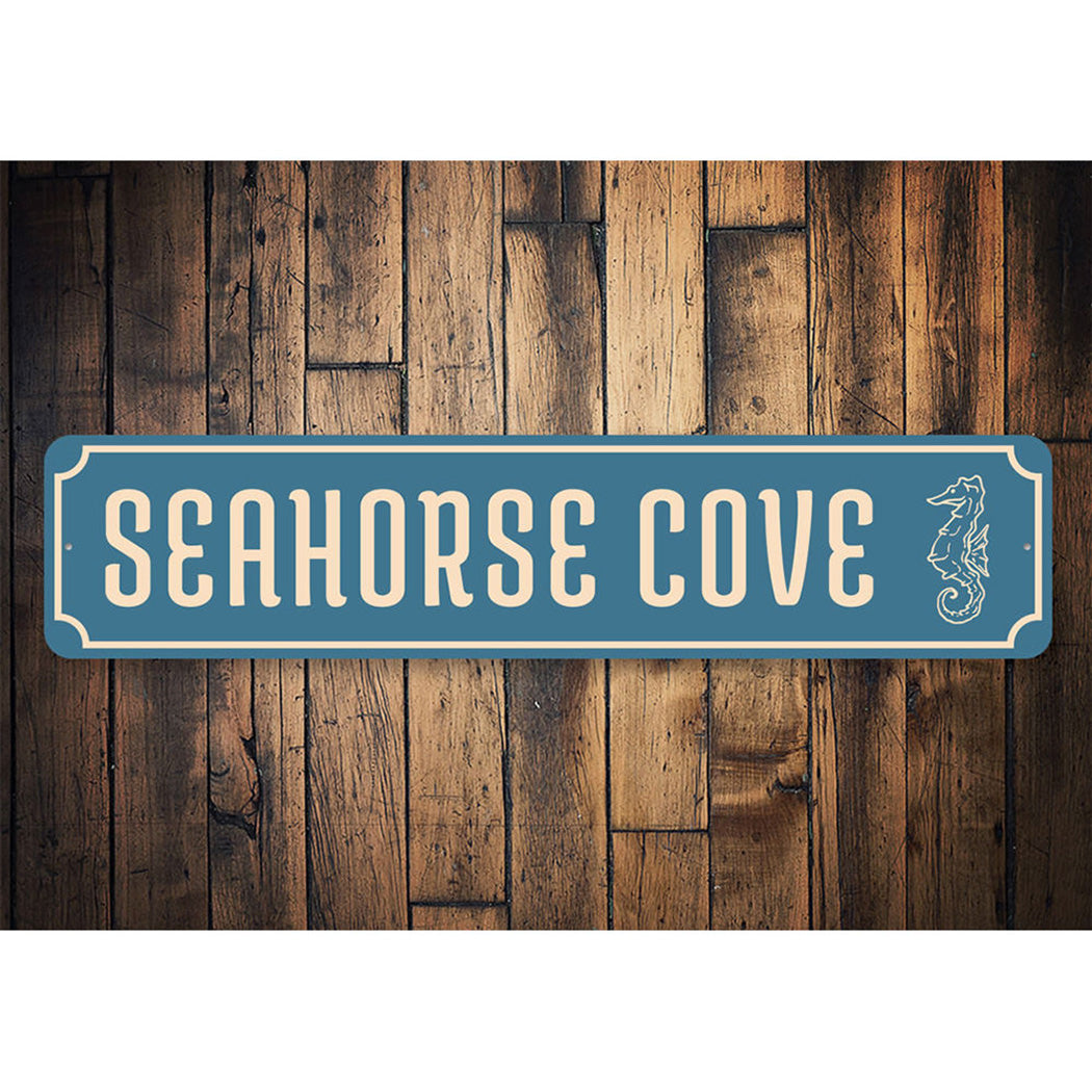 Seahorse Cove Sign