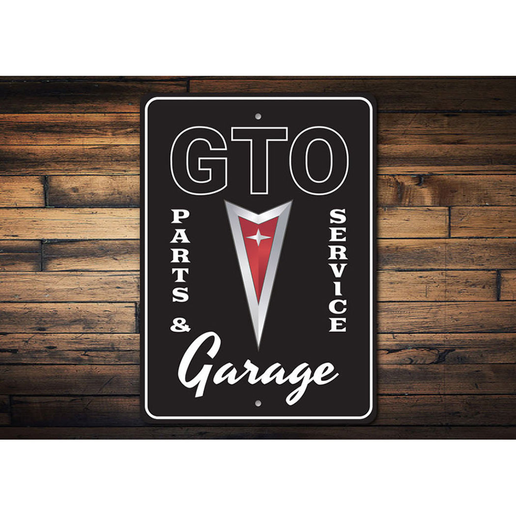 GTO Parts Sign