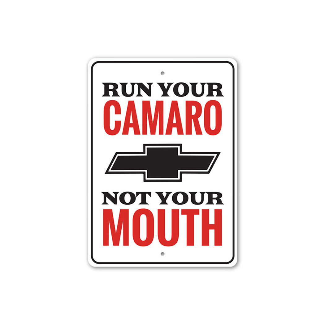 Funny Camaro Sign