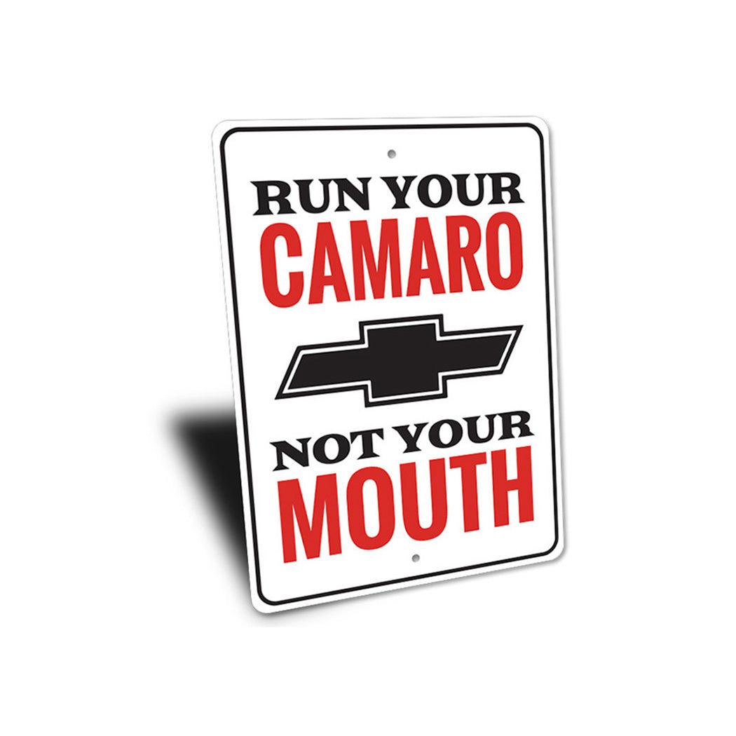 Funny Camaro Sign
