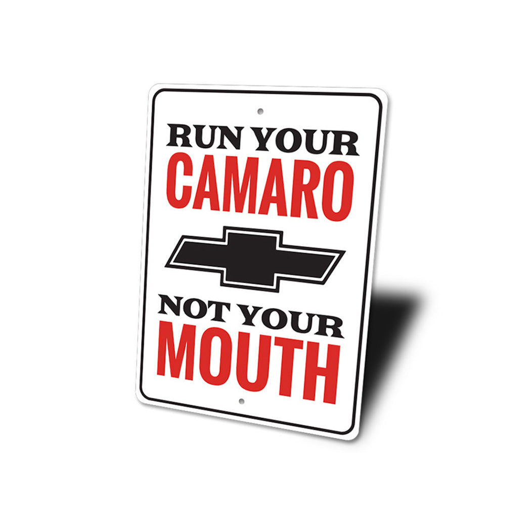 Funny Camaro Sign