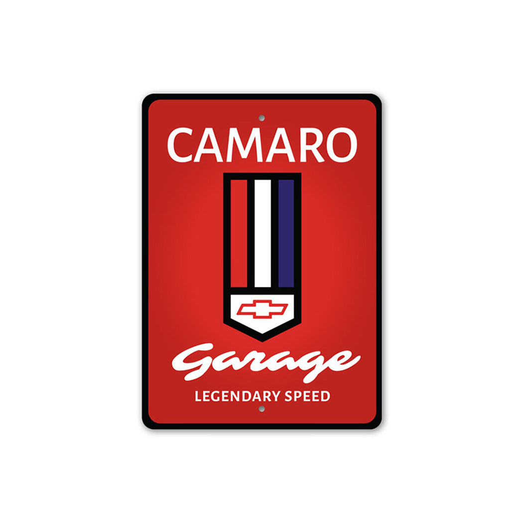 Chevy Camaro Garage Sign