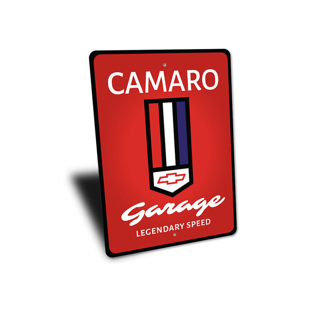 Chevy Camaro Garage Sign