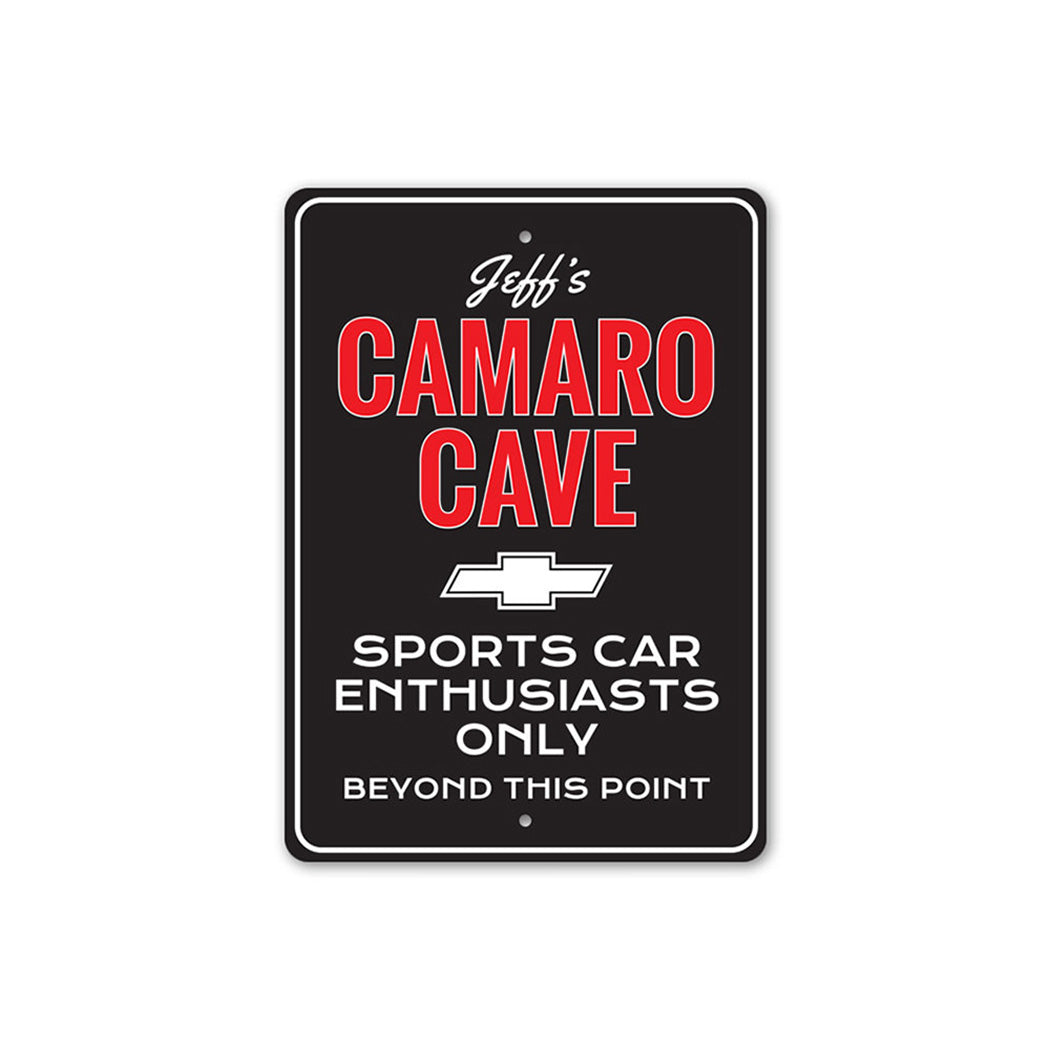 Camaro Man Cave Sign