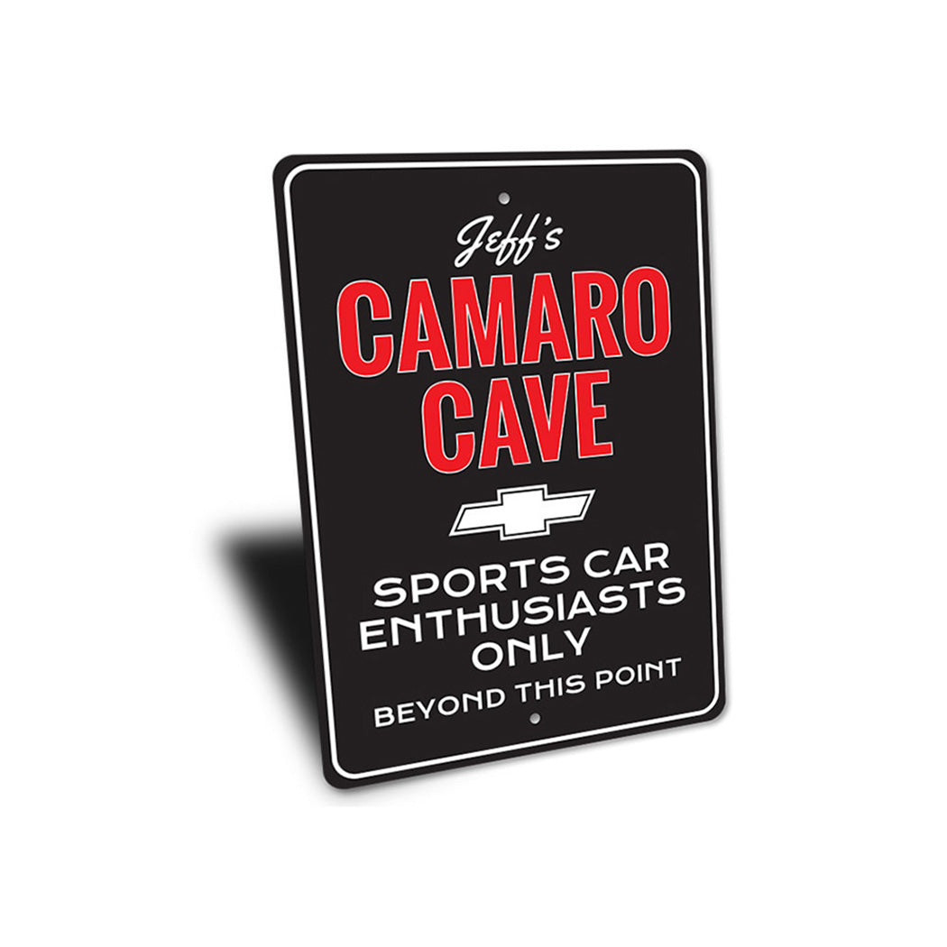 Camaro Man Cave Sign