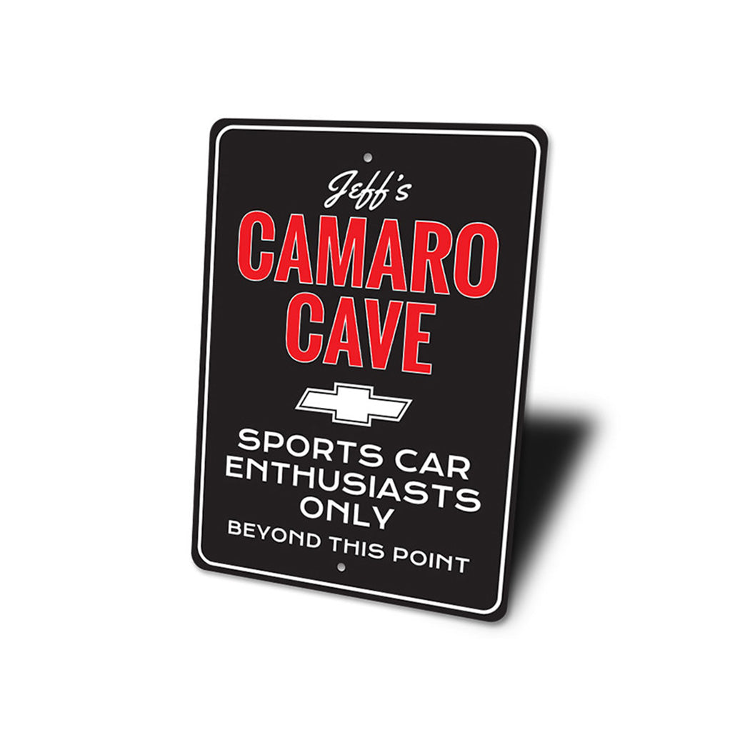 Camaro Man Cave Sign