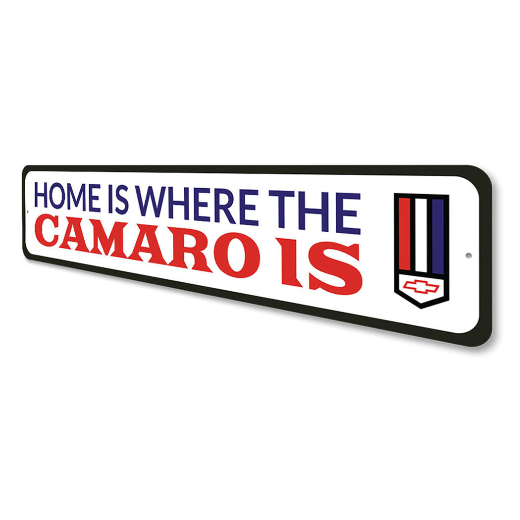Home is Where the Camaro Is Sign