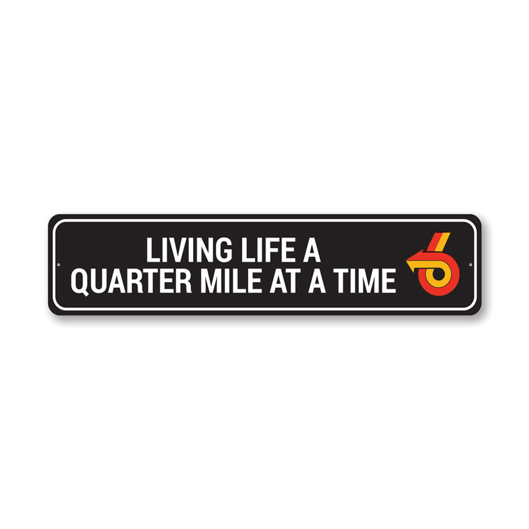 Car Racer Metal Sign
