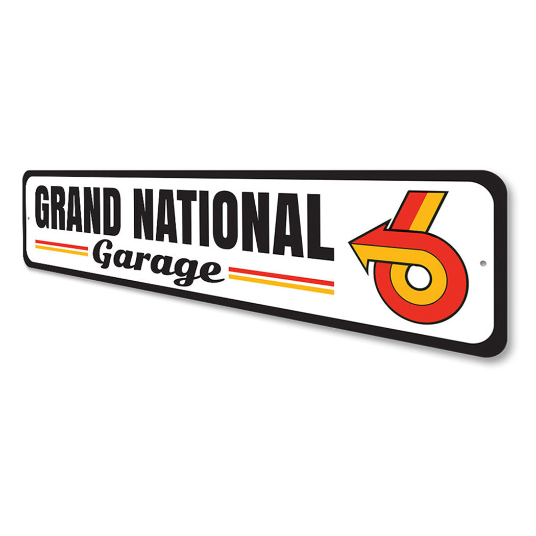 Grand National Garage Sign
