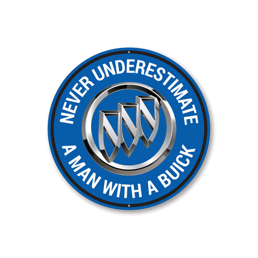 Buick Garage Sign, Buick Logo, Decorative Garage Sign, Father's Day Gift Sign, Classic Car Sign