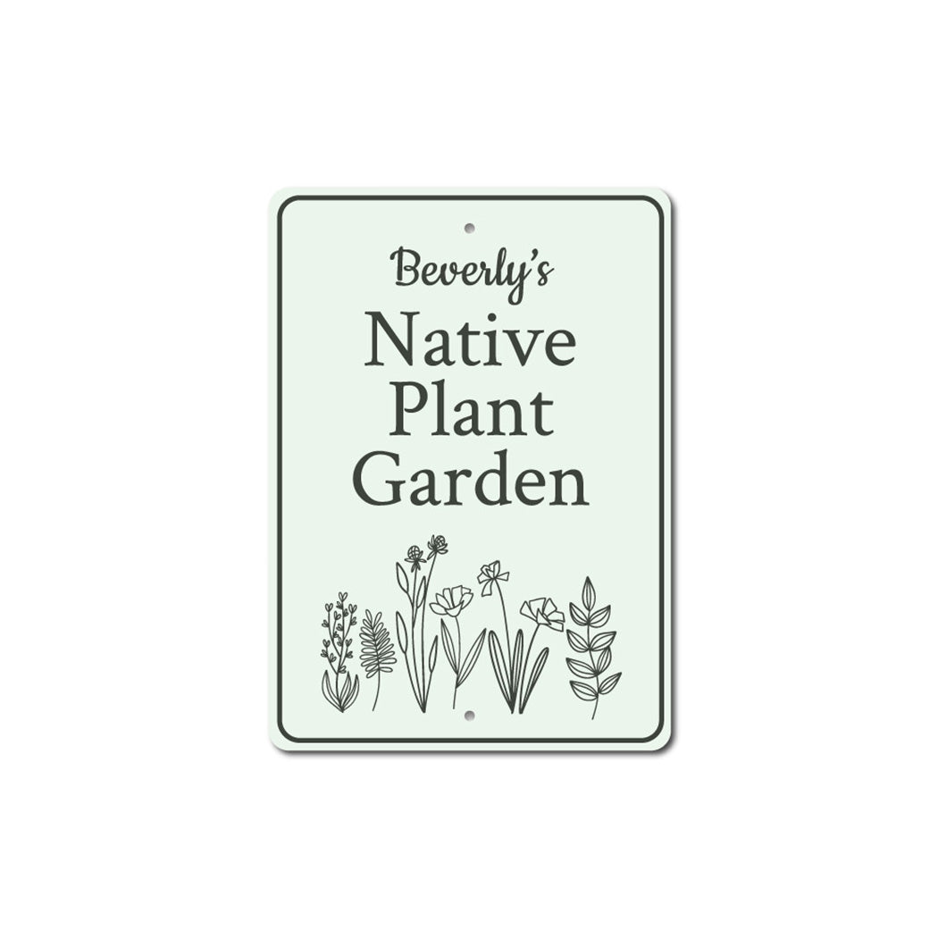 Plant Garden Sign