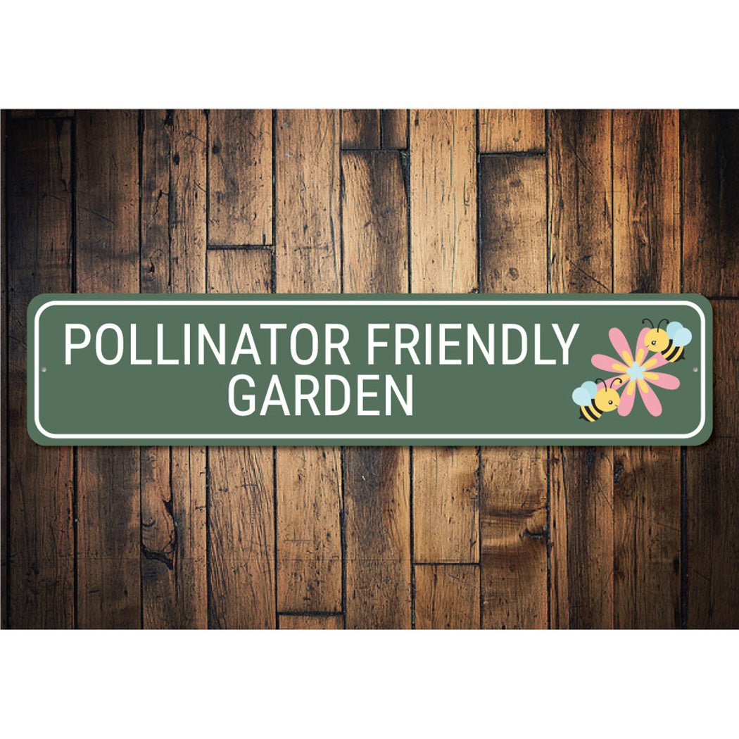 Pollinator Friendly Garden Sign