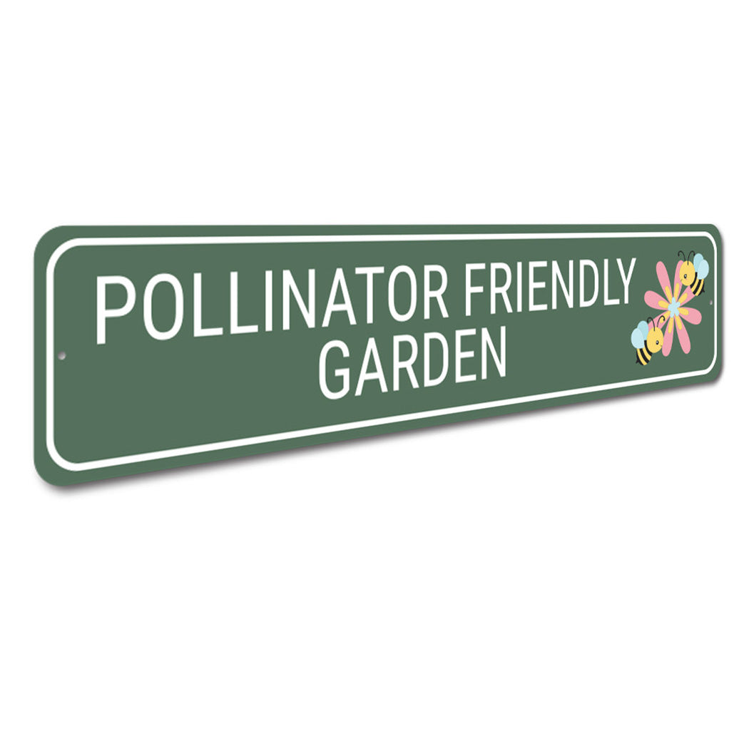 Pollinator Friendly Garden Sign