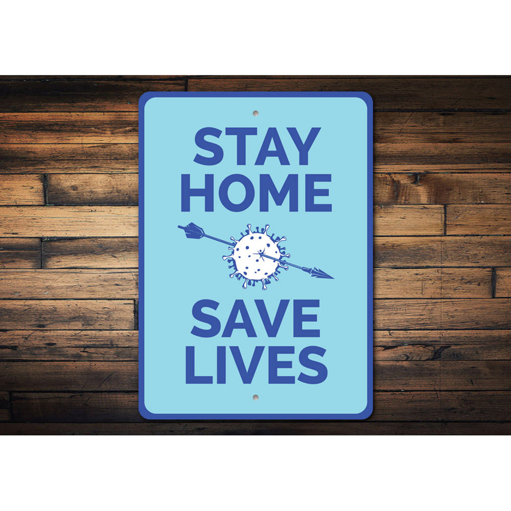 Stay Home Sign