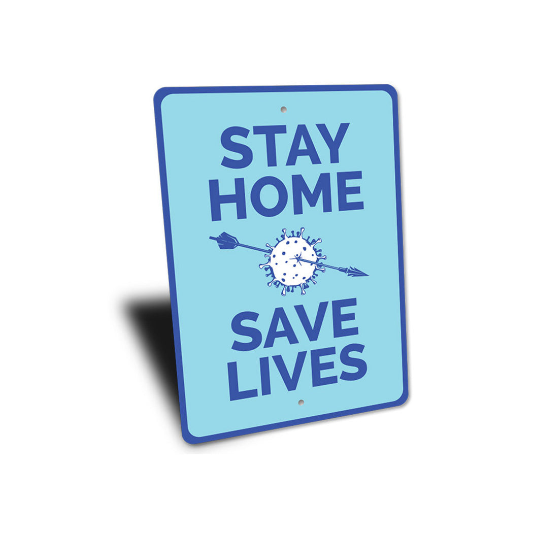 Stay Home Sign