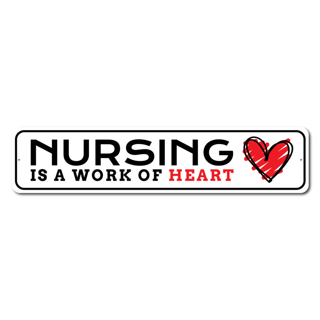 Nursing Metal Sign