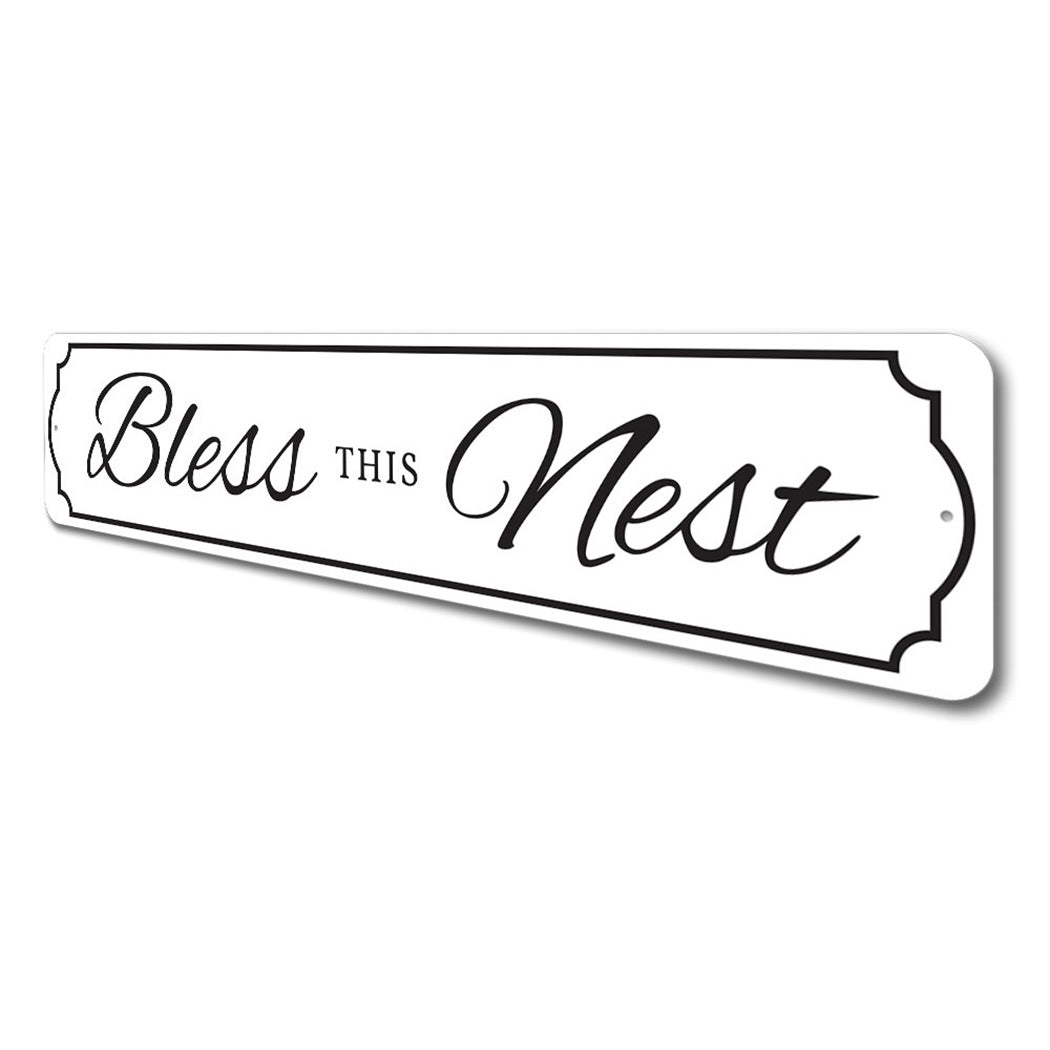 Bless This Nest Sign