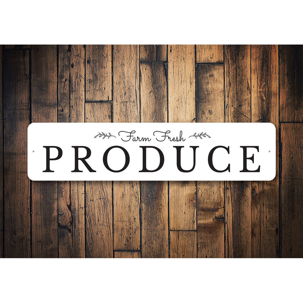 Farm Fresh Produce Sign