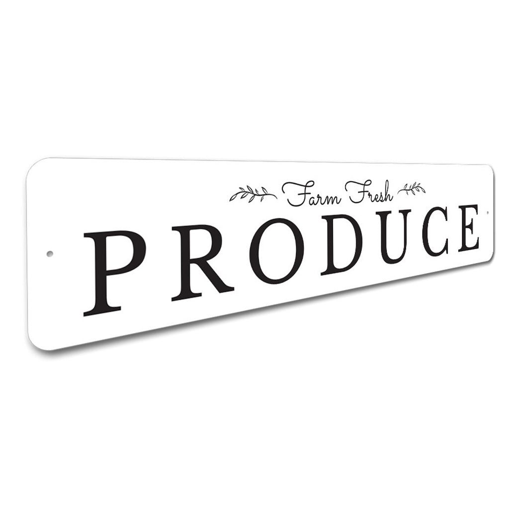 Farm Fresh Produce Sign