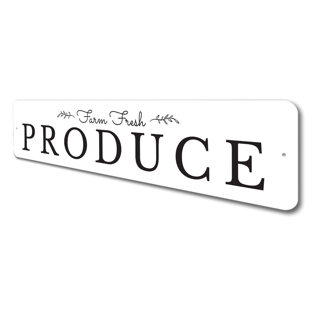 Farm Fresh Produce Sign
