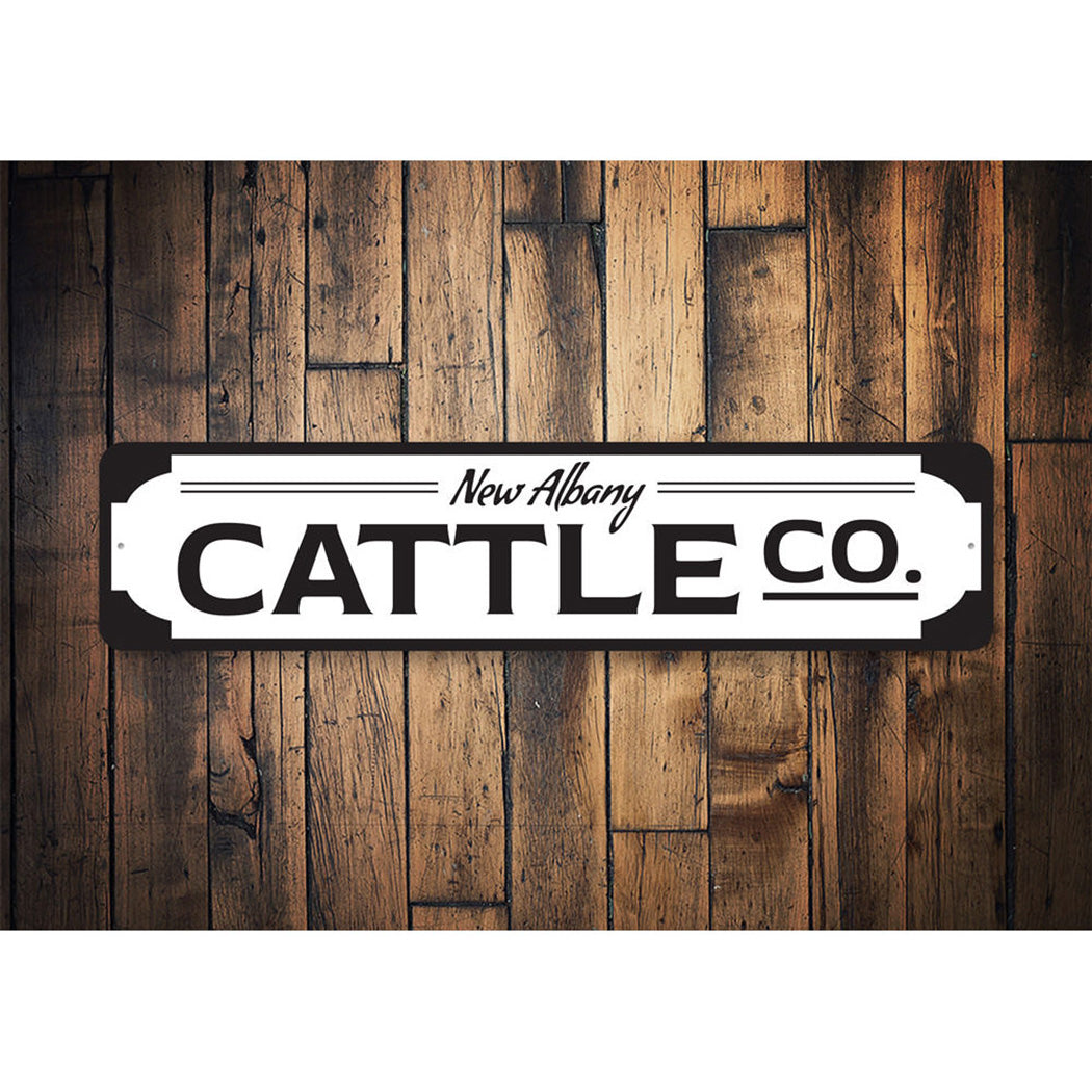 Cattle Company Sign