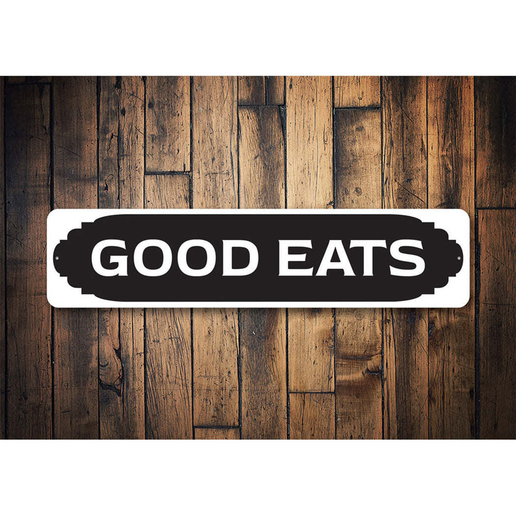 Good Eats Kitchen Sign