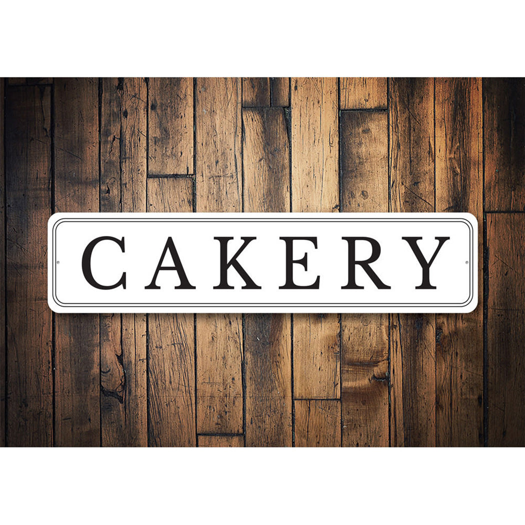 Cakery Sign